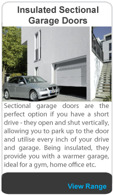 insulated sectional garage doors